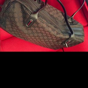 Large authentic gucci bag